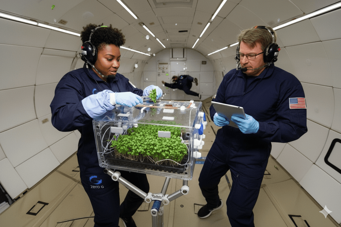 Microgreens en el espacio, nutrición en gravedad cero - SUPERSENTIALS