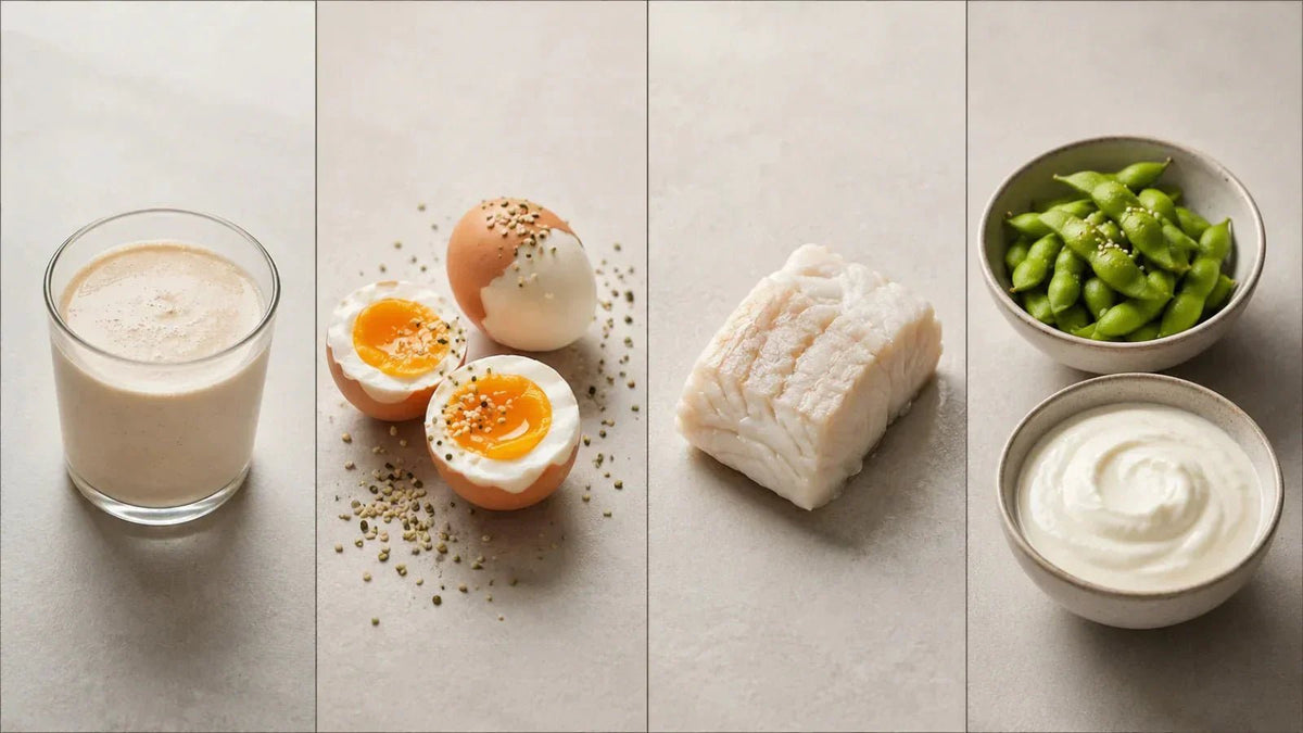 Proteína cuando el apetito baja: cómo cubrir las necesidades sin más volumen - Supersentials